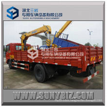 Dongfeng Tianjin 4X2 Truck Crane 4ton